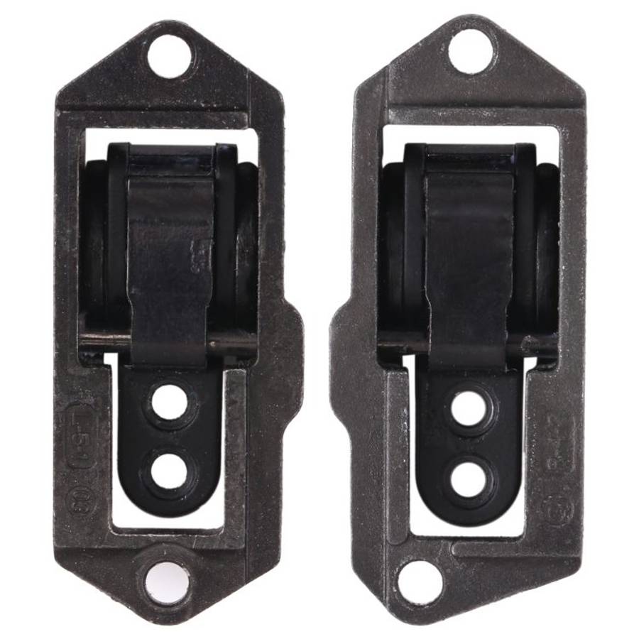 1 Pair Hinge Kickstand Connector Shaft for Microsoft Surface Pro 5 / Pro 6 / Pro 7 (Black)