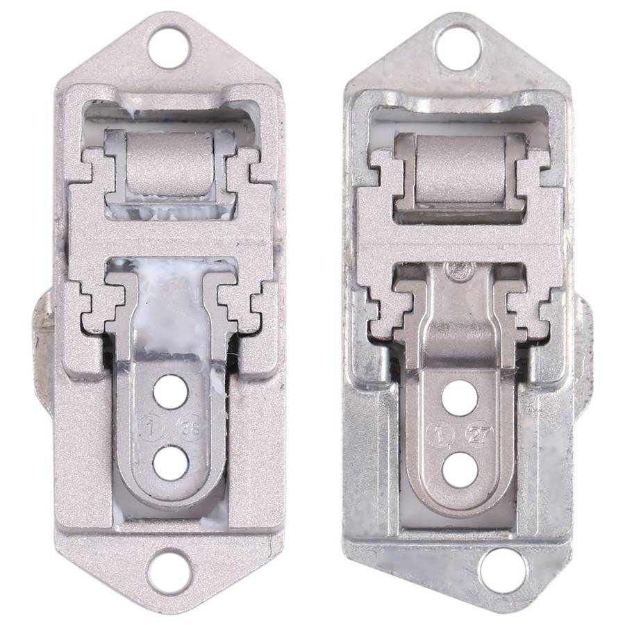 1 Pair Hinge Kickstand Connector Shaft for Microsoft Surface Pro 5 / Pro 6 / Pro 7 (Silver)
