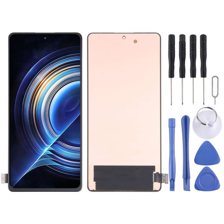 OLED Material Original LCD Screen and Digitizer Full Assembly for Xiaomi Redmi K50 Gaming/Poco F4