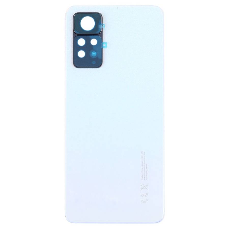 Original Battery Back Cover for Xiaomi Redmi Note 11 Pro 4G 2201116TG 2201116TI(White)