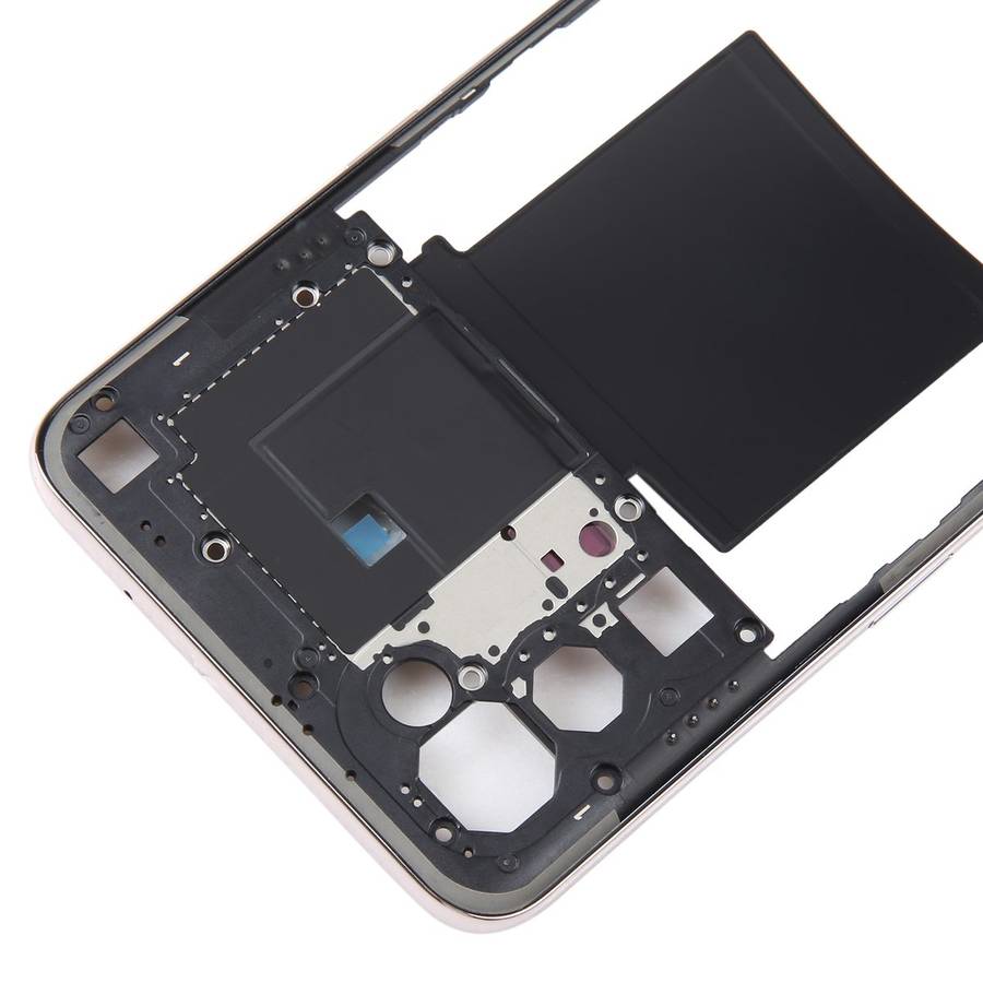 For OPPO Reno5 5G Original Middle Frame Bezel Plate (Gold)