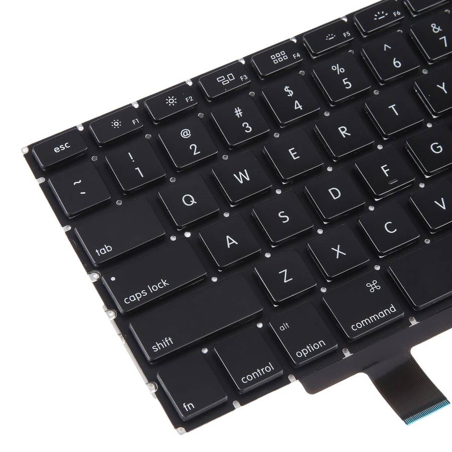 Small Enter Version US Keyboard For Macbook Pro 17 inch A1297