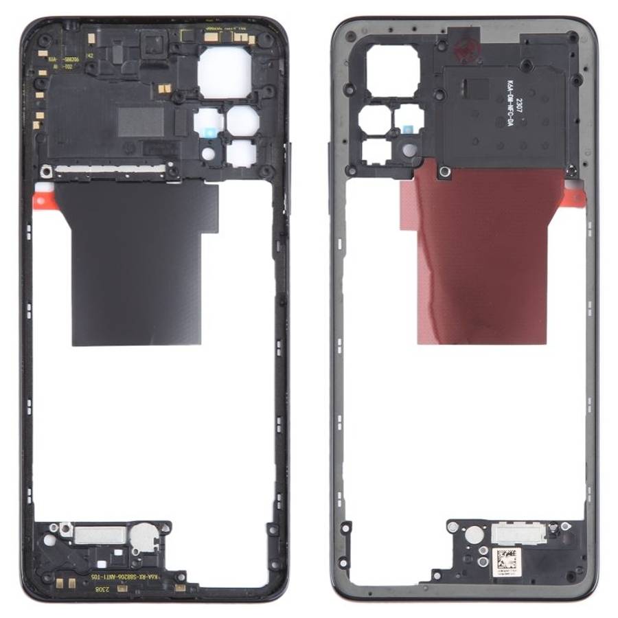 For Xiaomi Redmi Note 12 Pro 4G Original Middle Frame Bezel Plate (Black)