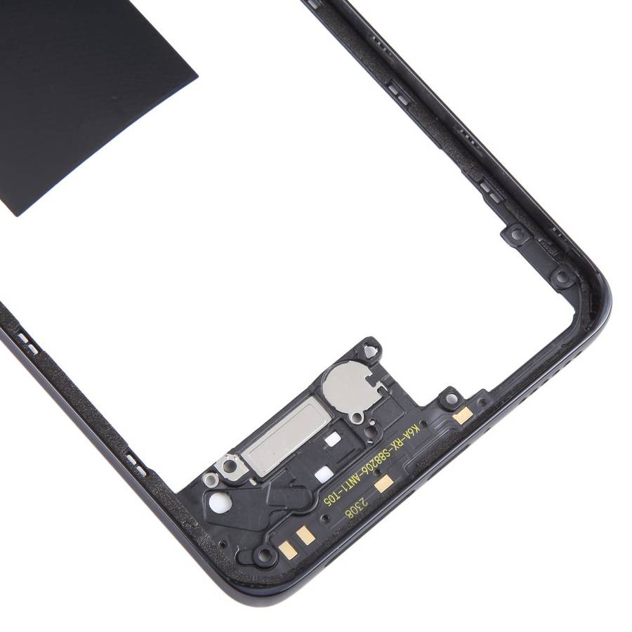 For Xiaomi Redmi Note 12 Pro 4G Original Middle Frame Bezel Plate (Black)