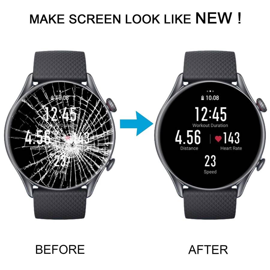 For Amazfit GTR 3 Pro Original LCD Screen with Digitizer Full Assembly
