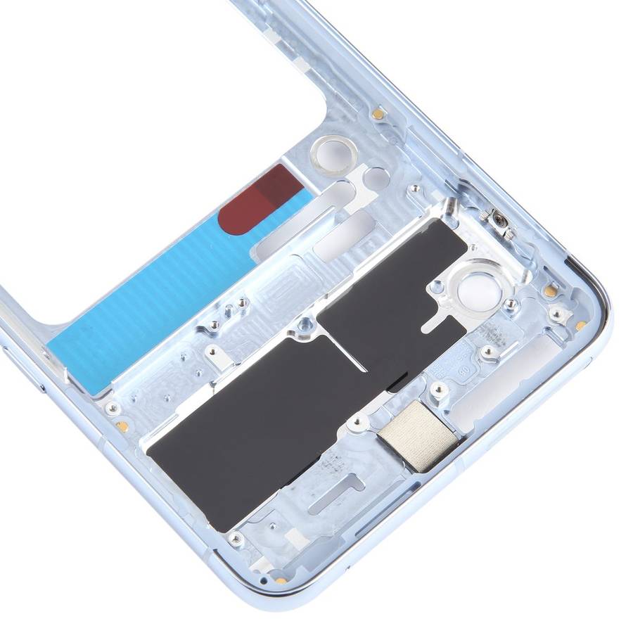 For Google Pixel 8 Pro Original Front Housing LCD Frame Bezel Plate (Blue)