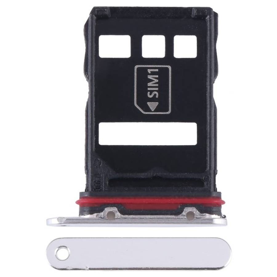 For Honor Magic5 Pro SIM + NM Card Tray (Silver)