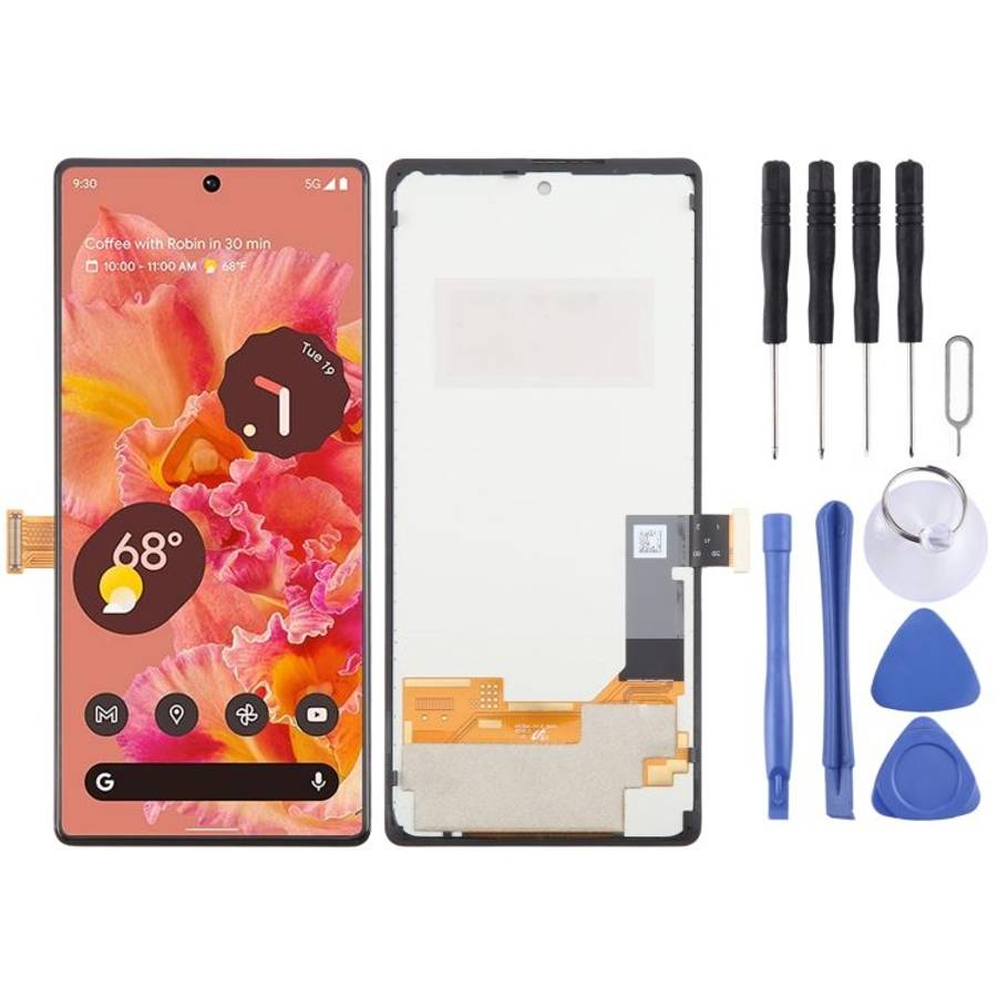 For Google Pixel 6 GB7N6 G9S9B16 G9S9B TFT LCD Screen Digitizer Full Assembly, Not Supporting Fing