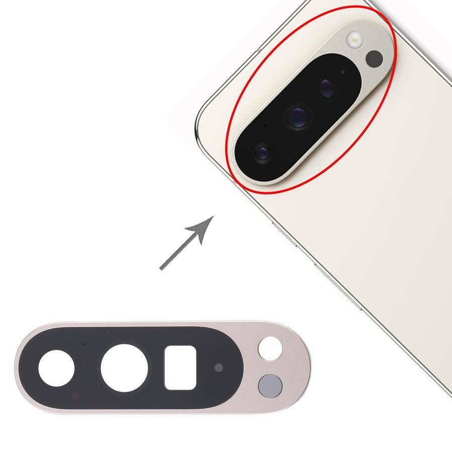 For Google Pixel 9 Pro XL Original Rear Camera Lens Cover (Gold)