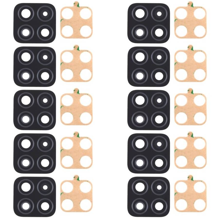 For OPPO A73 5G / A53 5G / A72 5G PDYM20 10pcs Back Camera Lens
