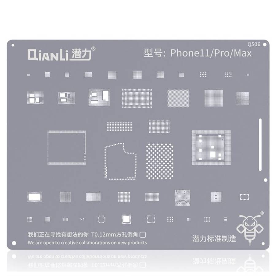 QIANLI QS06 Replacement Bumblebee Stencil For iPhone 11 / 11 Pro / Max