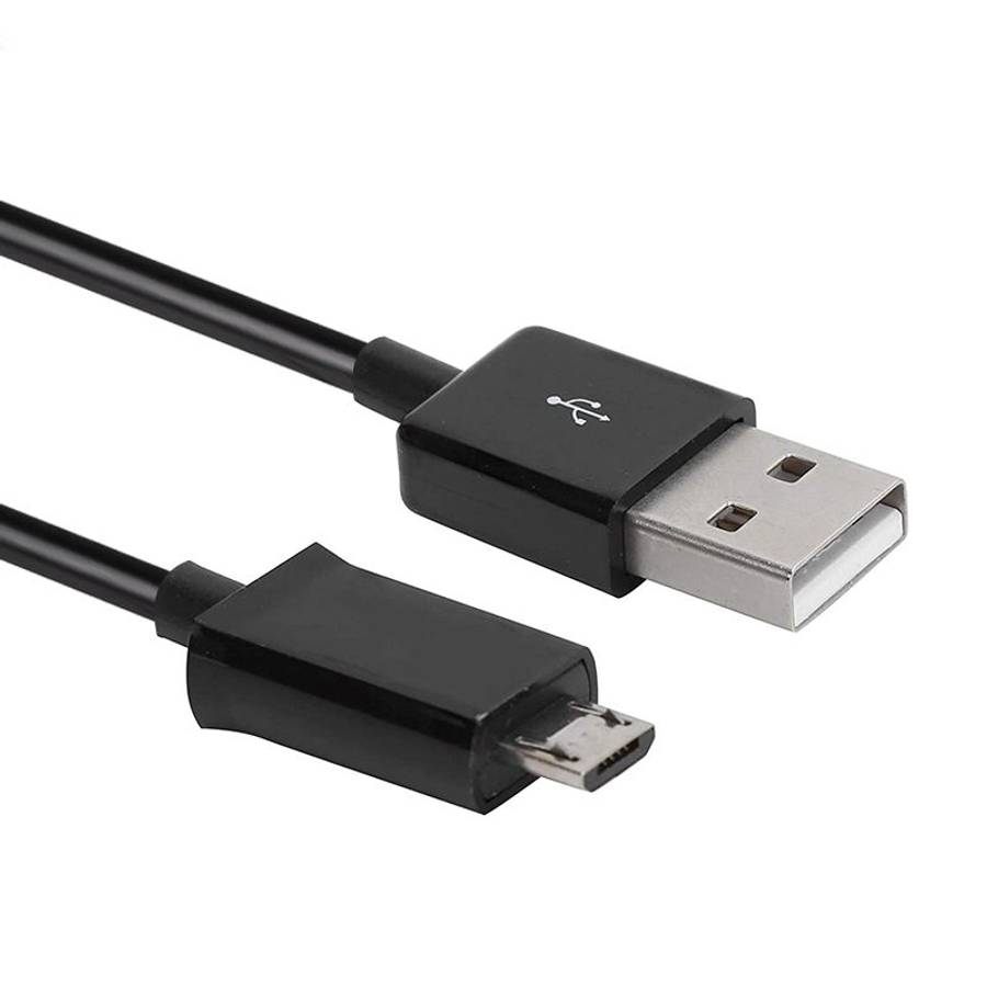 Micro USB Data Sync Charger Cable, Cable Length: 1m(Black)