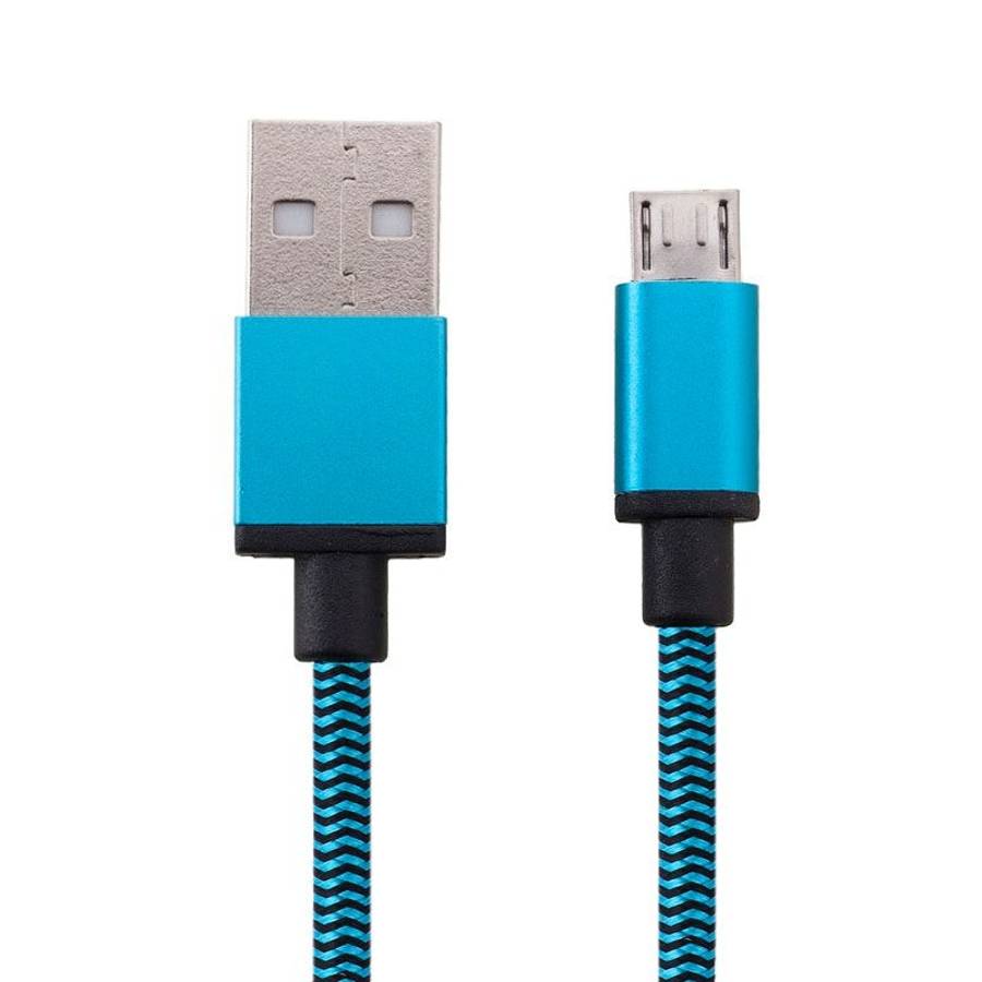 1m Woven Style Micro USB to USB 2.0 Data / Charger Cable
