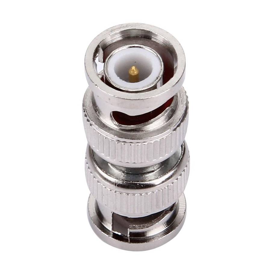 5 PCS BNC Male to Male Coaxial Coupler Adapter Connector