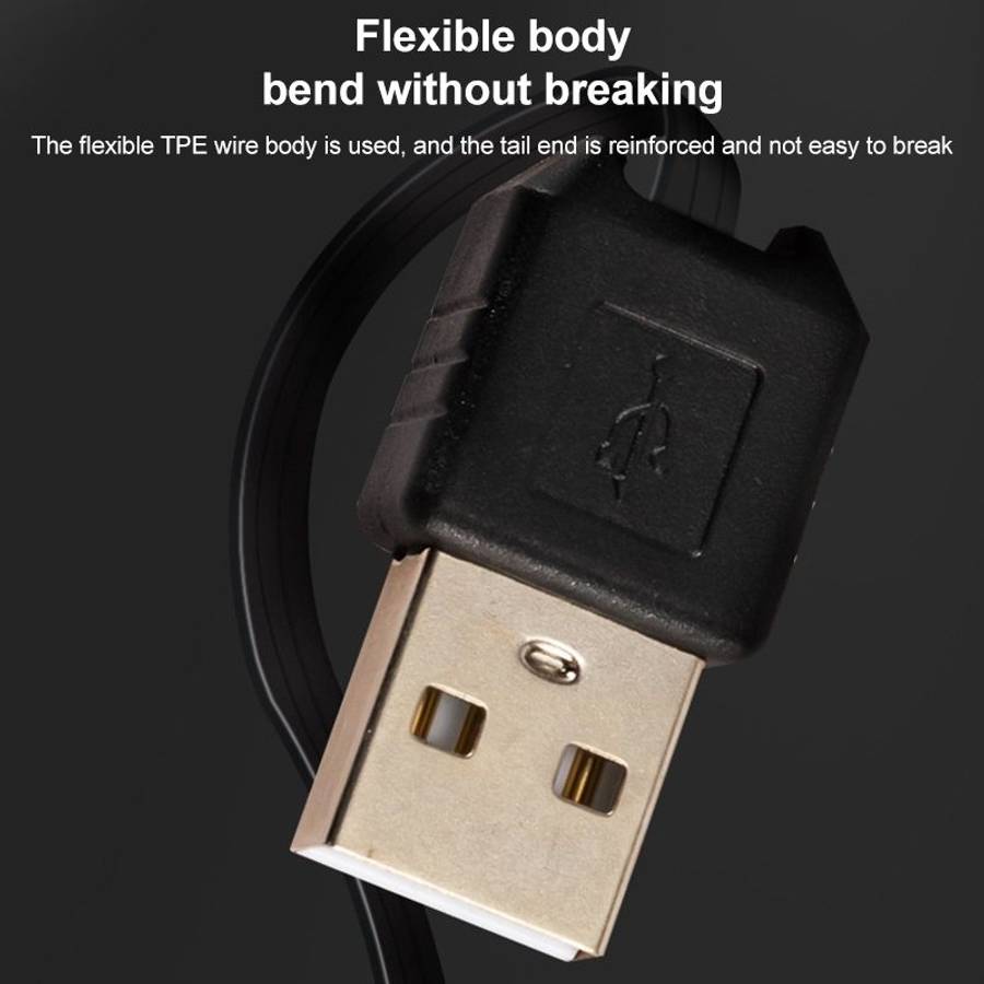 USB 2.0 to Mini 5 Pin USB Retractable Data & Charger Cable for Motorola V3 / Mobile Ph ... (Black)