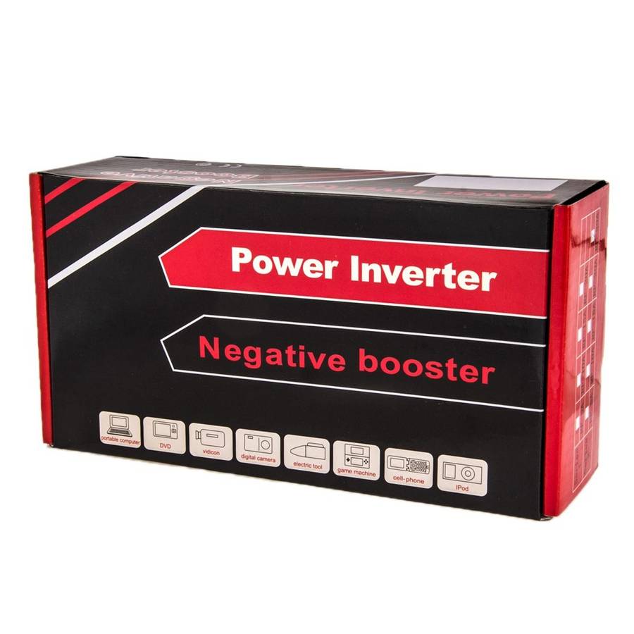 SUVPR RF-10A DC 24V to 12V Car Negative Booster Power Inverter Adapter