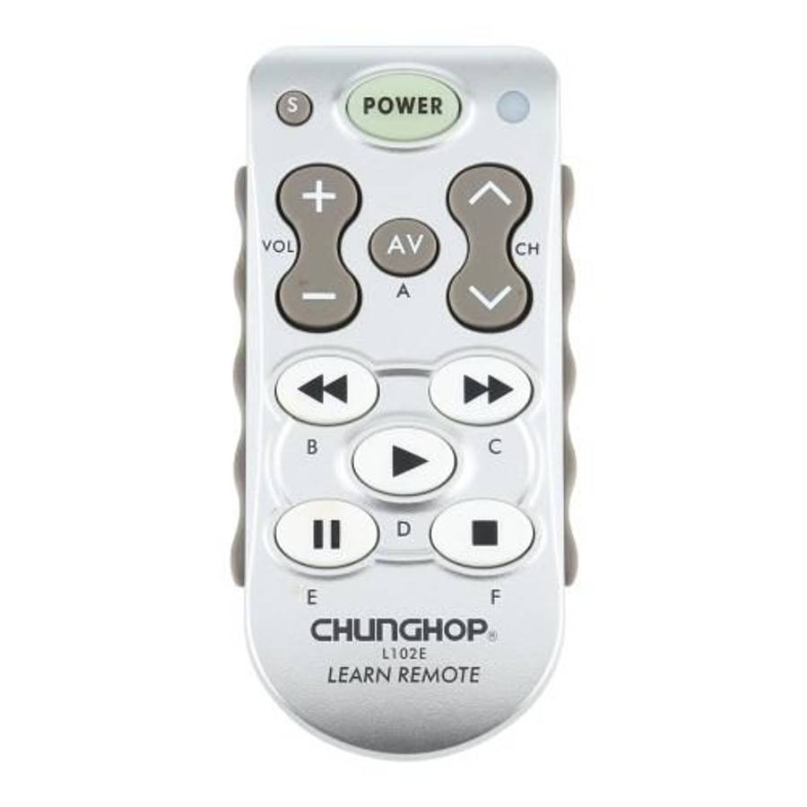 ChunGhop Universal Learning Remote Control L102(White)