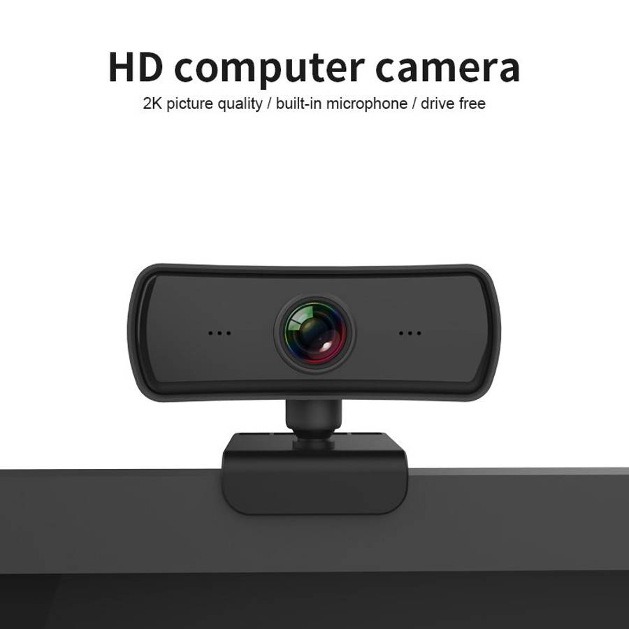 C3 400W Pixels 2K Resolution Auto Focus HD 1080P Webcam 360 Rotation For Live Broadcast Video Conf