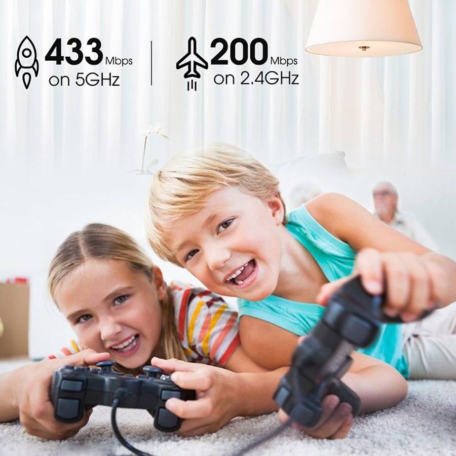 EDUP EP-AC1651 USB WIFI Adapter 650Mbps Dual Band 5G/2.4GHz External Wireless Network Card Wifi Do