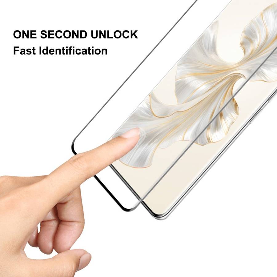 For Honor 100 Pro 2pcs ENKAY Hat-Prince Hot Bending Full Coverage Side Glue Tempered Glass Film