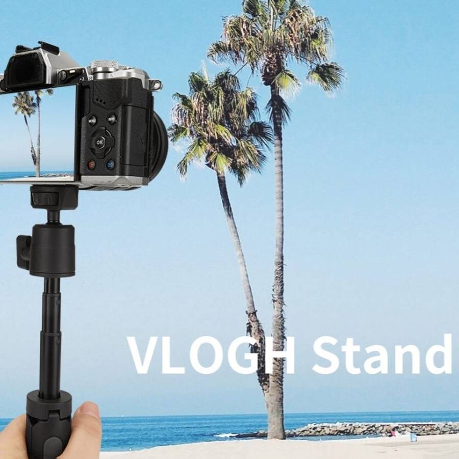 JMARY MT19 Desktop Stand Portable Mini Selfie Stick Camera Mobile Phone Holder Tripod
