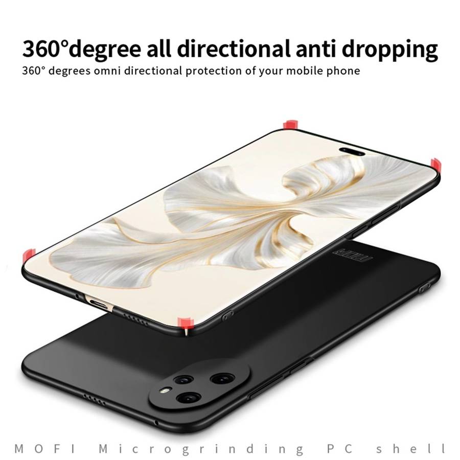 For Honor 100 Pro MOFI Frosted PC Ultra-thin Hard Phone Case(Black)