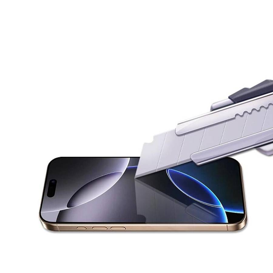 For iPhone 17 Pro Max mocolo 2.5D Full Glue Full Cover Tempered Glass Film