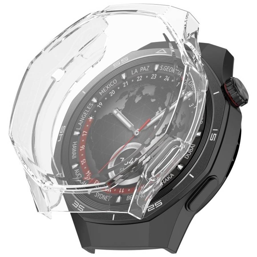 For Huawei Watch GT 5 Pro 46mm Electroplated TPU Full Coverage Watch Prote ... (Transparent Color)