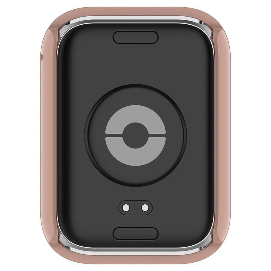 For Xiaomi Smart Band 9 Pro Tempered Film Integrated PC Watch Protective Case(Sakura Pink)