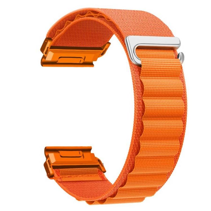 For Gamin 26mm Quick Release Nylon Watch Band(Orange)