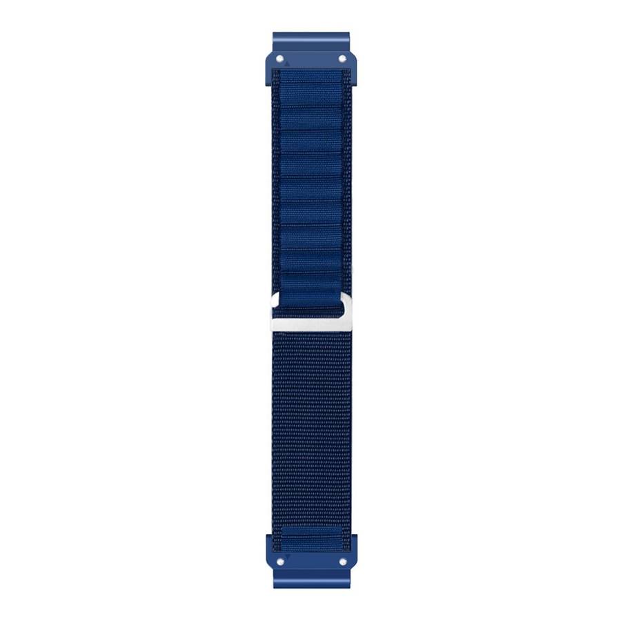 For Gamin 26mm Quick Release Nylon Watch Band(Dark Blue)