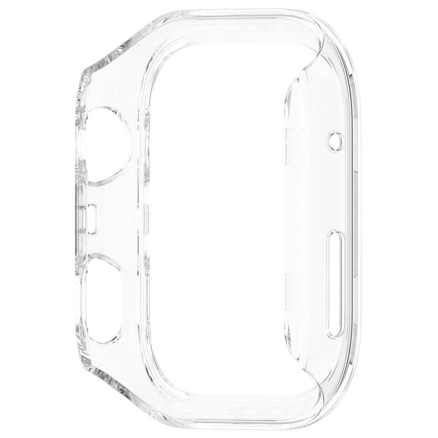 For Huawei Watch Fit 4 Pro Half Coverage Hollow PC Watch Protective Case(Transparent)