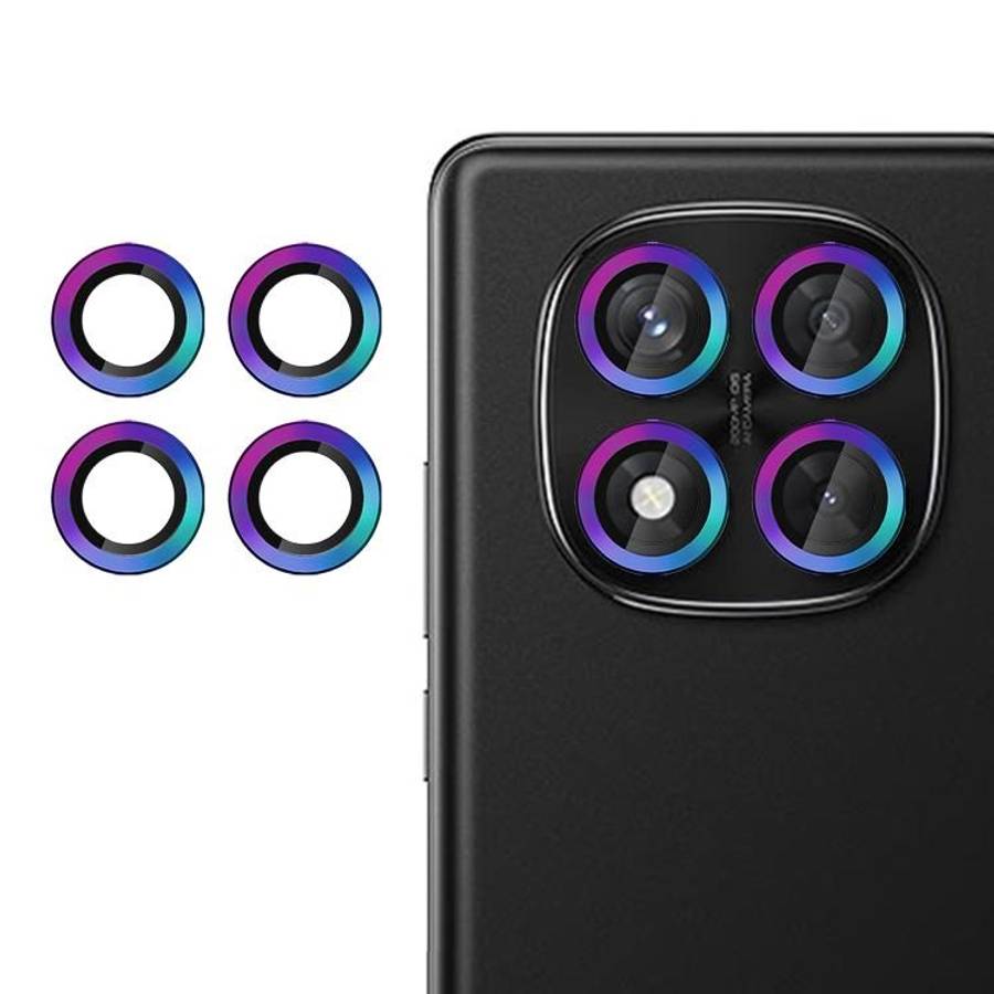 For Redmi Note 14 Pro 4G Kalebol No Flicker Ultra-Thin Individual Camera Len ... (Dazzling Colors)