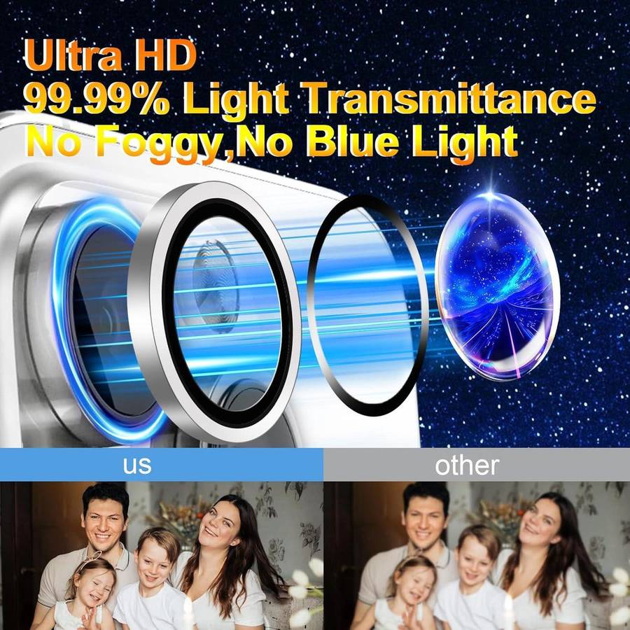 For Huawei Mate 70 Pro / Pro+ Kalebol No Flicker Ultra-Thin Individual Camera Lens Te ... (Silver)