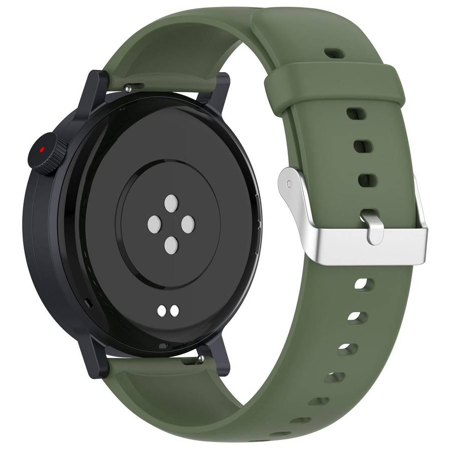 For Nothing CMF Watch 3 Pro / Watch Pro 2 Solid Color Silicone Watch Band(Dark Green)