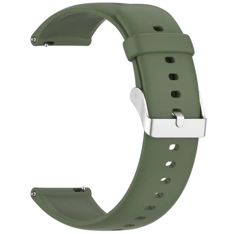 For Nothing CMF Watch 3 Pro / Watch Pro 2 Solid Color Silicone Watch Band(Dark Green)