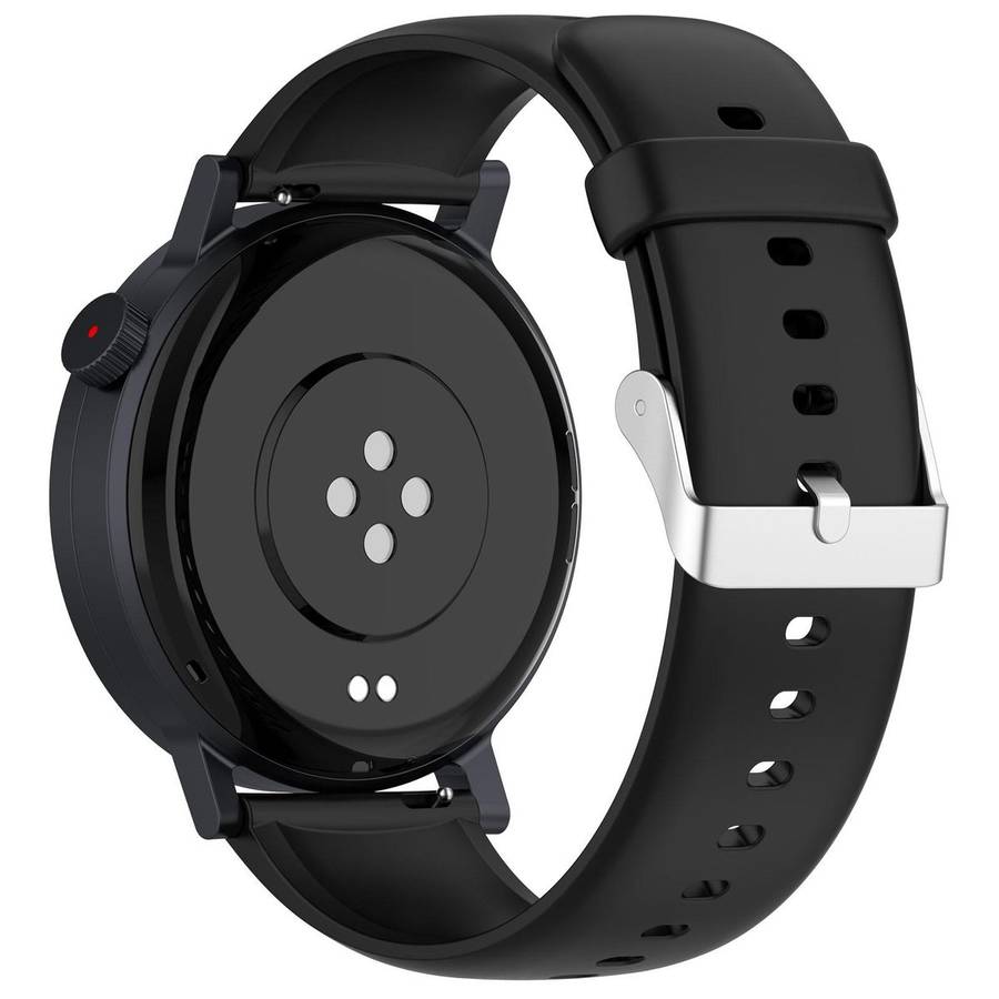 For Nothing CMF Watch 3 Pro / Watch Pro 2 Solid Color Silicone Watch Band(Black)
