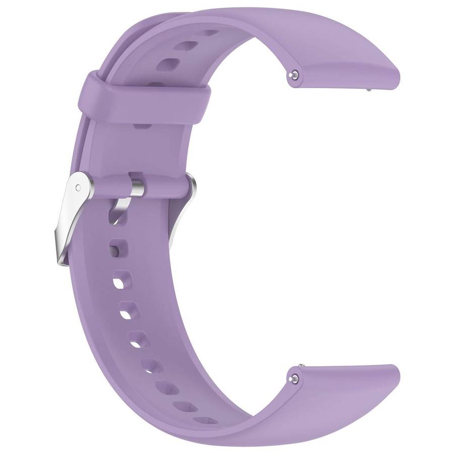 For Nothing CMF Watch 3 Pro / Watch Pro 2 Solid Color Silicone Watch Band(Light Purple)