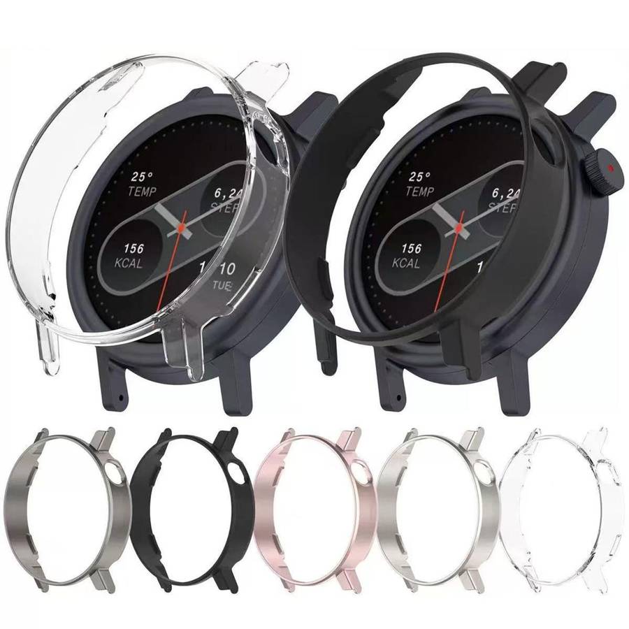 For Nothing CMF Watch 3 Pro Half Coverage Hollowed PC Watch Protective Cover(Black)