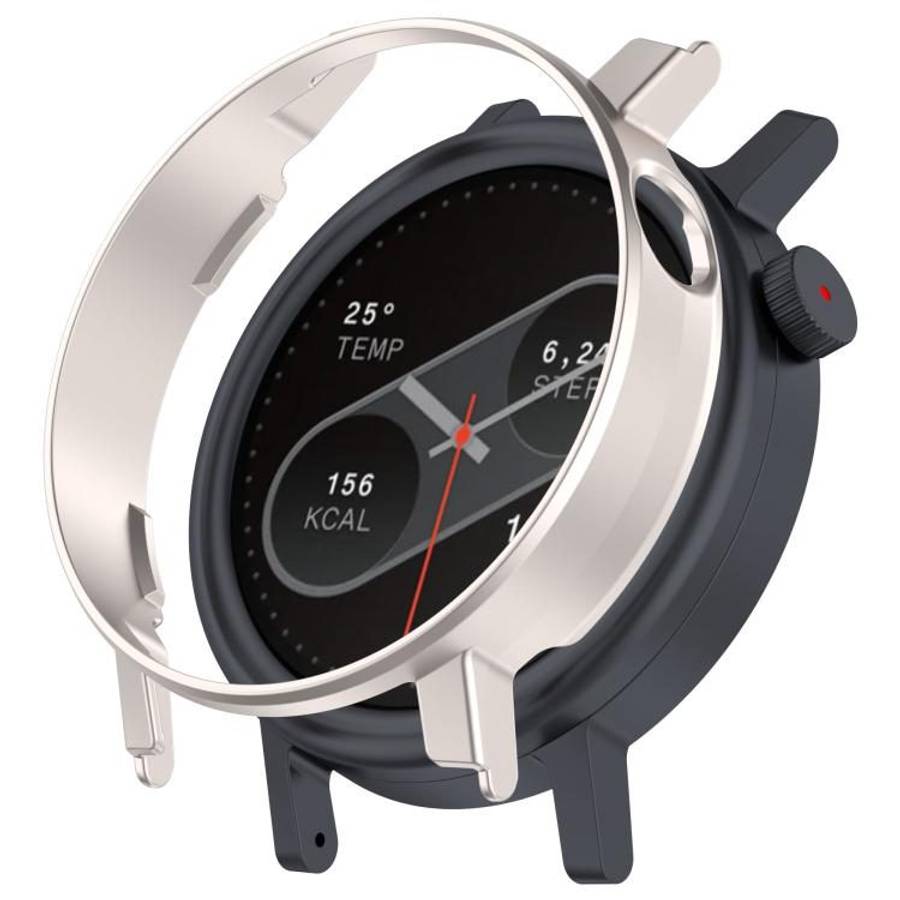 For Nothing CMF Watch 3 Pro Half Coverage Hollowed PC Watch Protective Cover(Starlight)