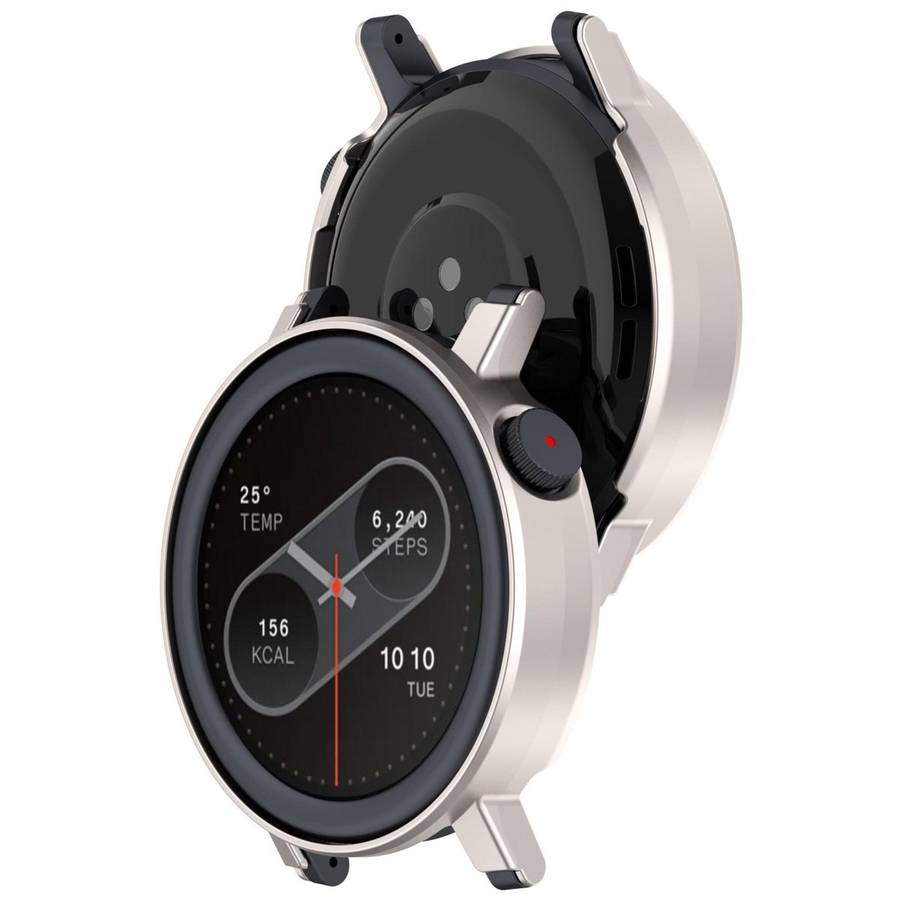 For Nothing CMF Watch 3 Pro Half Coverage Hollowed PC Watch Protective Cover(Starlight)