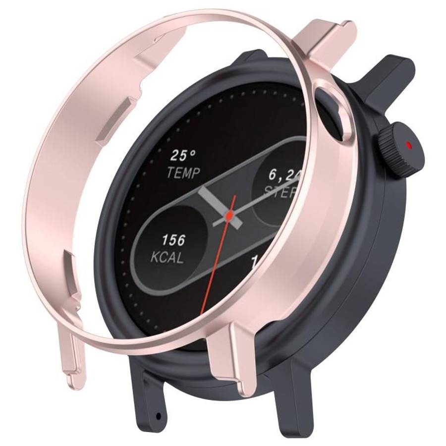 For Nothing CMF Watch 3 Pro Half Coverage Hollowed PC Watch Protective Cover(Pink)