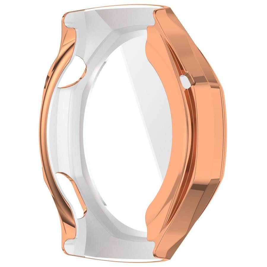 For Huawei Watch GT 6 Pro Electroplated Full Coverage TPU Watch Protective Cover(Rose Gold)