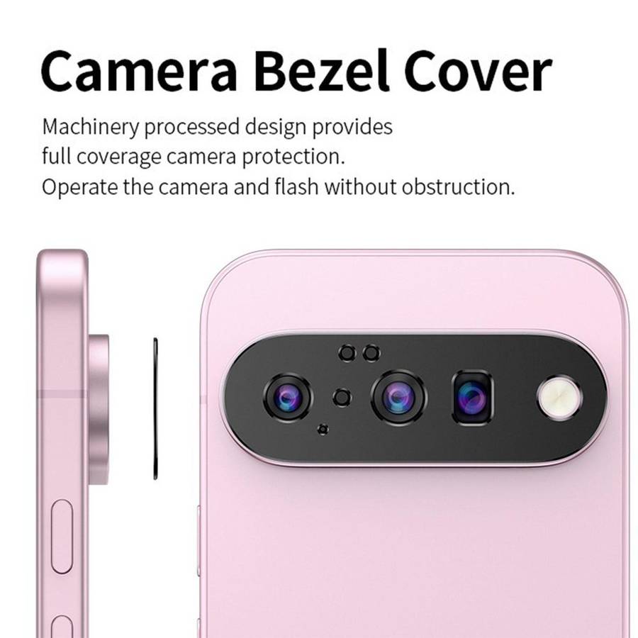 For Google Pixel 10 Pro XL Kalebol Metal Hollow Lens Protection Ring