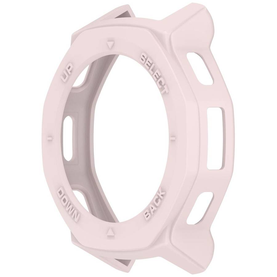 For Amazfit T-Rex 3 Pro 44mm Armor Hollow TPU Half Coverage Watch Protective Cover(Pink)