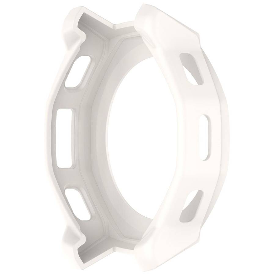 For Amazfit T-Rex 3 Pro 44mm Armor Hollow TPU Half Coverage Watch Protective Cover(White)