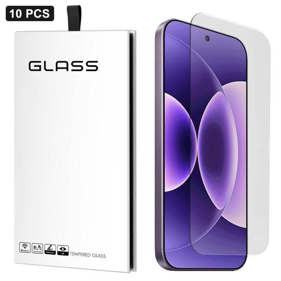 For Xiaomi 17 Pro 10pcs 3D Large Arc Half-Screen No White Border High-Aluminum Thick Adhesive HD T