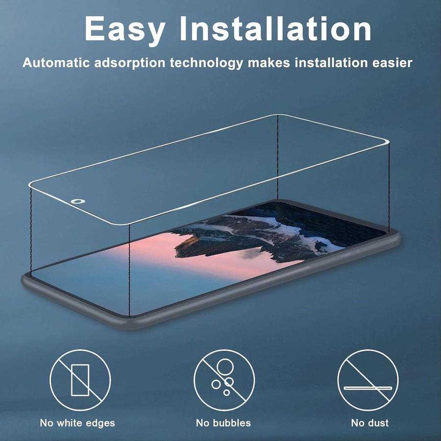 For Samsung Galaxy S25 Ultra 5G 10pcs 3D Large Arc Half-Screen No White Border High-Aluminum Thick