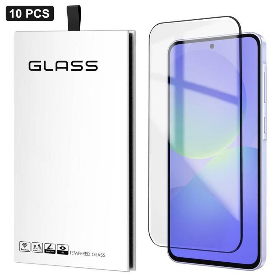 For Samsung Galaxy A37 5G 10pcs 0.18mm Ultra-Thin Ultrasonic HD Screen-Printed High-Aluminium Thic