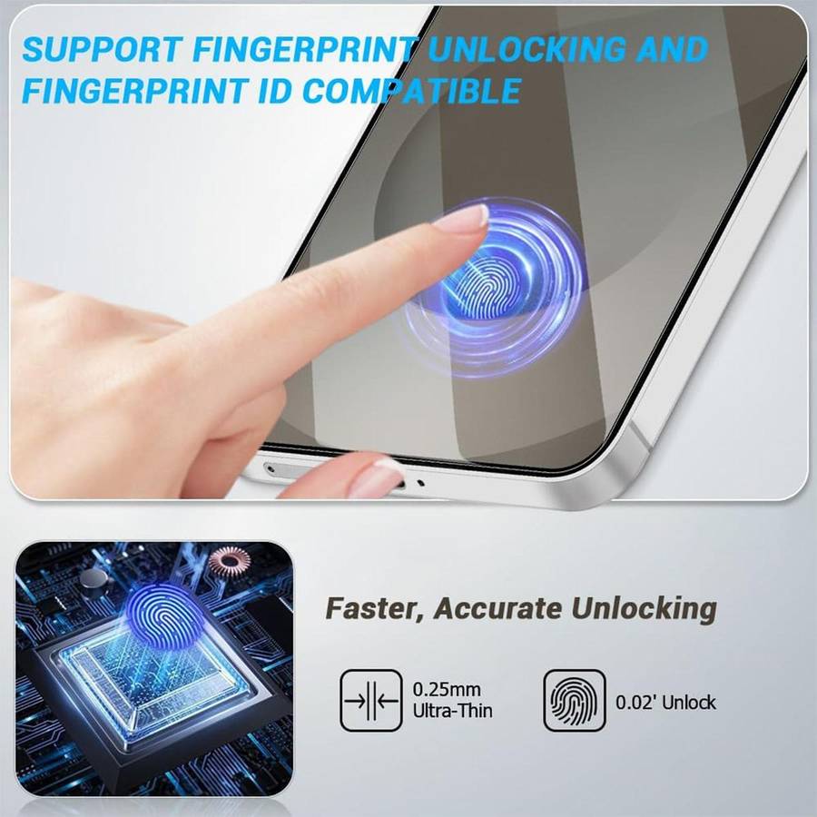 For Samsung Galaxy A37 5G 10pcs 0.18mm Ultra-Thin Ultrasonic HD Screen-Printed High-Aluminium Thic